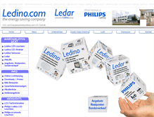 Tablet Screenshot of ledino.com