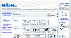 Desktop Screenshot of ledino.de