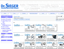 Tablet Screenshot of ledino.de